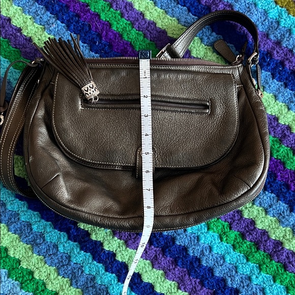 Gun metal metallic Brighton bag - Picture 11 of 11